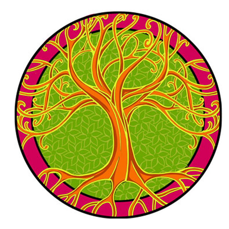 Iron-On Tree of Life Patch
