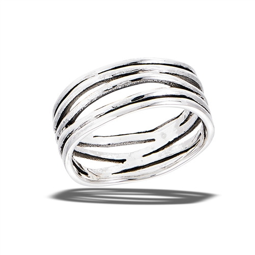 Multiple Band Cuff Ring