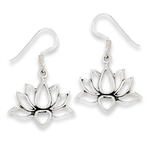 Lotus Sillouette Earrings