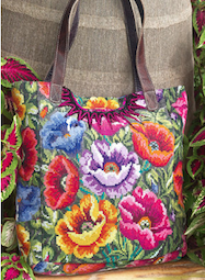 Floral Shopping Bag